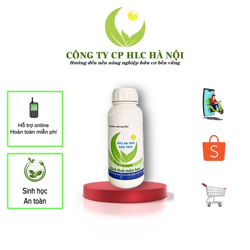 CHẾ PHẨM SINH HỌC SIÊU RA HOA HLC 500ml hàng chính hãng công ty