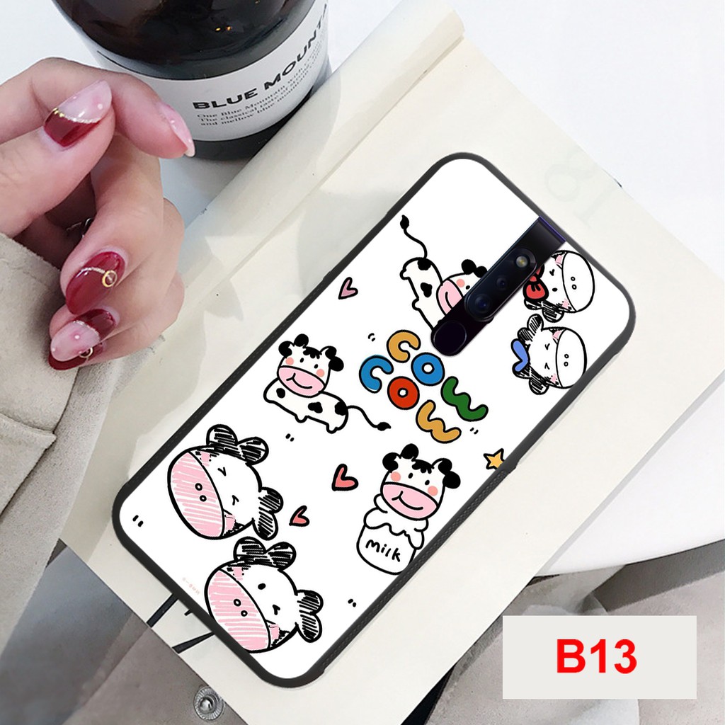 [HOT]ỐP LƯNG OPPO F11/F11 PRO HÌNH BÒ SỮA MOO CỰC CHẤT LƯỢNG