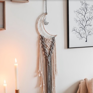 Dream Catcher Đính Lông Vũ Trang Trí