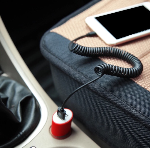 Cáp lightning BASEUS lò xo xoắn 1.6m