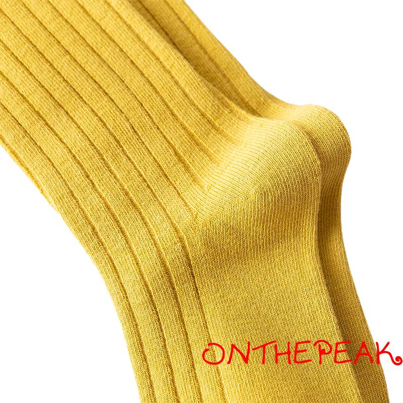 Vớ Đan Len Cao Qua Gối Màu Sắc Trơn Dành Cho Bé Trai Và Bé Gái