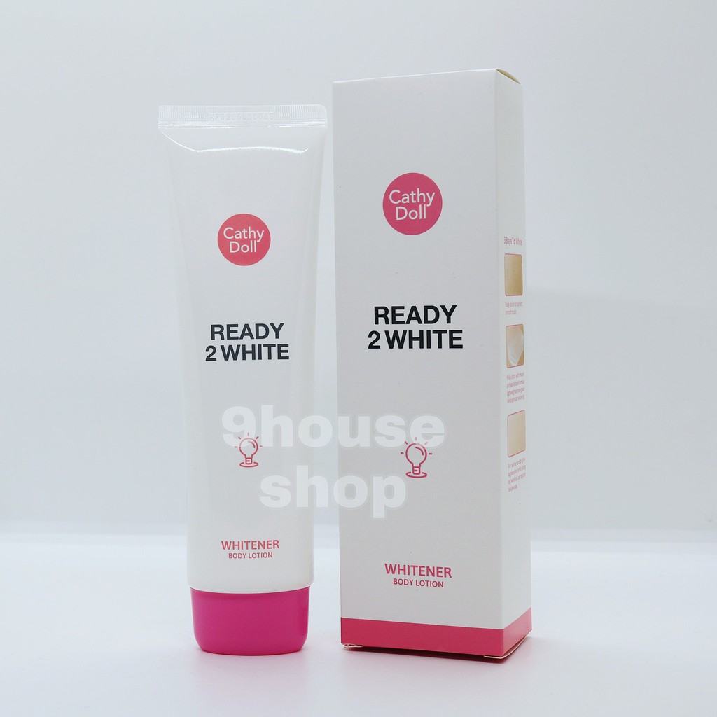 01 Dưỡng Thể Trắng Da Tức Thì Ready 2 White Body Lotion Cathy Doll Thái Lan 150ml