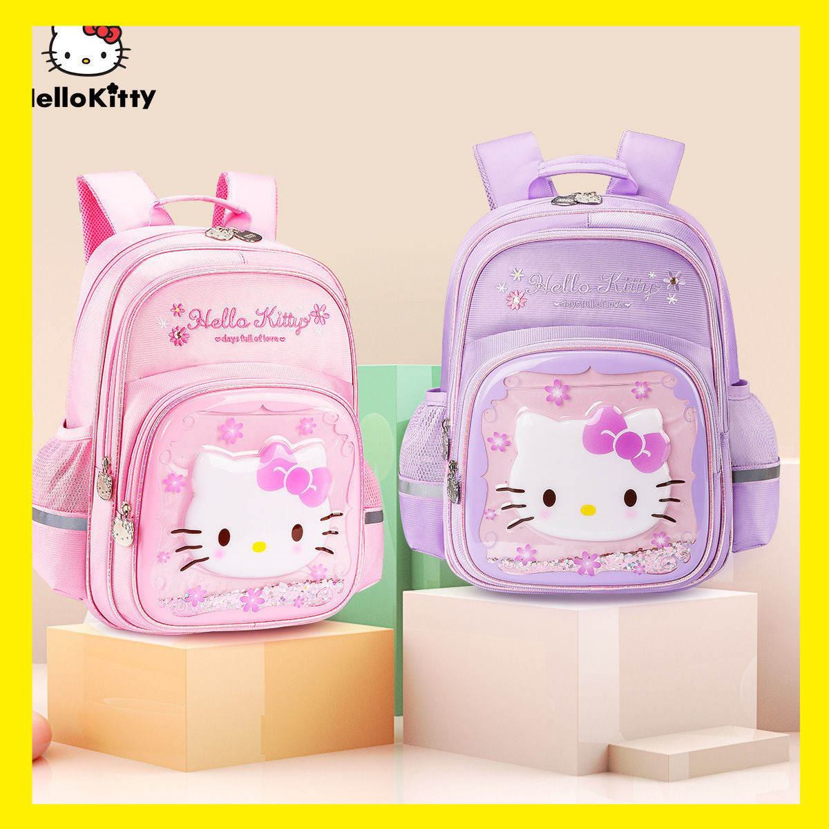 HELLOKITTY Ba Lô Hello Kitty Xinh Xắn Cho Bé Gái