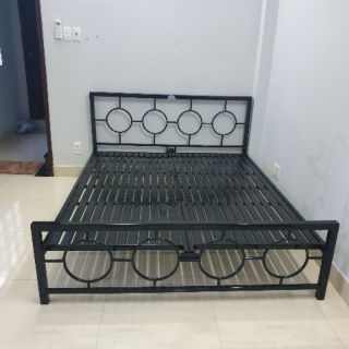 [Mã LIFEBKA5 giảm 10% tối đa 1 Triệu đơn 500k] Giường sắt cao cấp 160 x 200