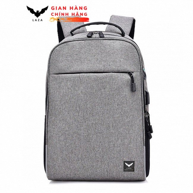 Balo Laptop LAZA BL423- Có USB-Chính hãng phân phối