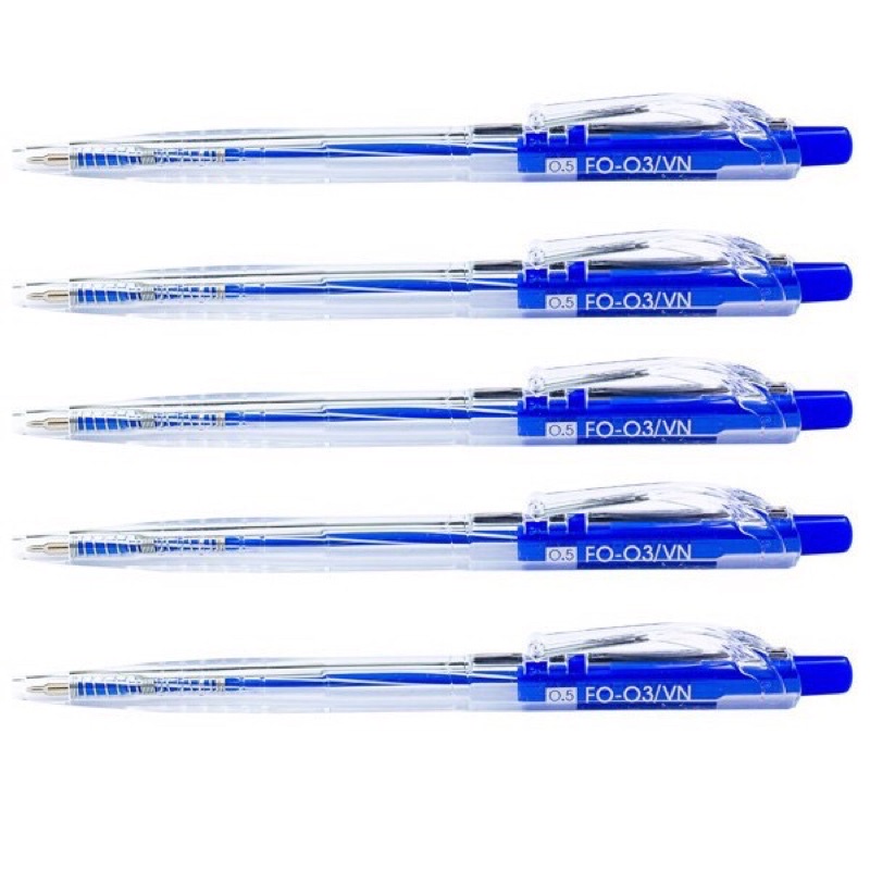 Bút bi 0.5mm FO-03 xanh/đen