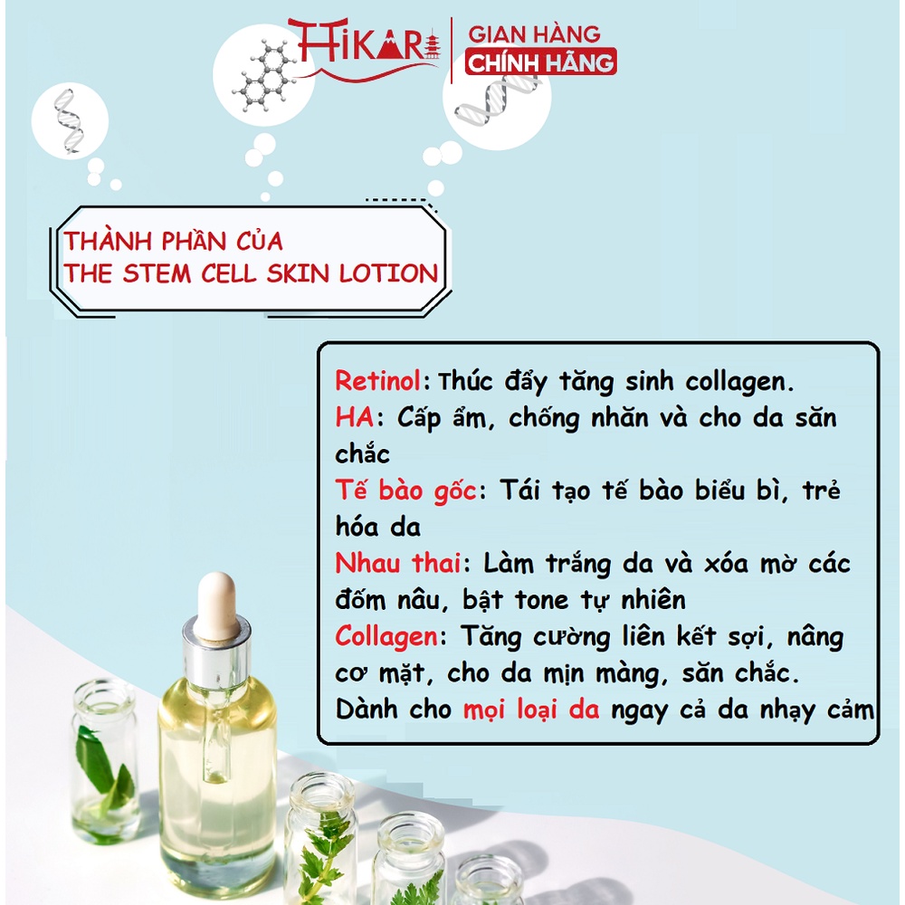 Nước Hoa Hồng Tế Bào Gốc The Stem Cell Skin Lotion Nhật Bản 120ml