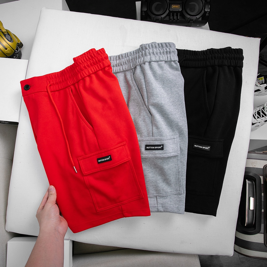 Quần Short Túi Hộp - PC COTTON Co Dãn 2 chiều