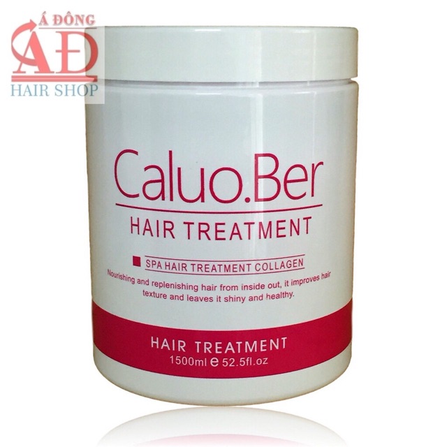 [Chính hãng] [Siêu rẻ] Dầu hấp ủ tóc siêu mượt collagen Caluo.Ber Hair Spa Treatment 1500ml