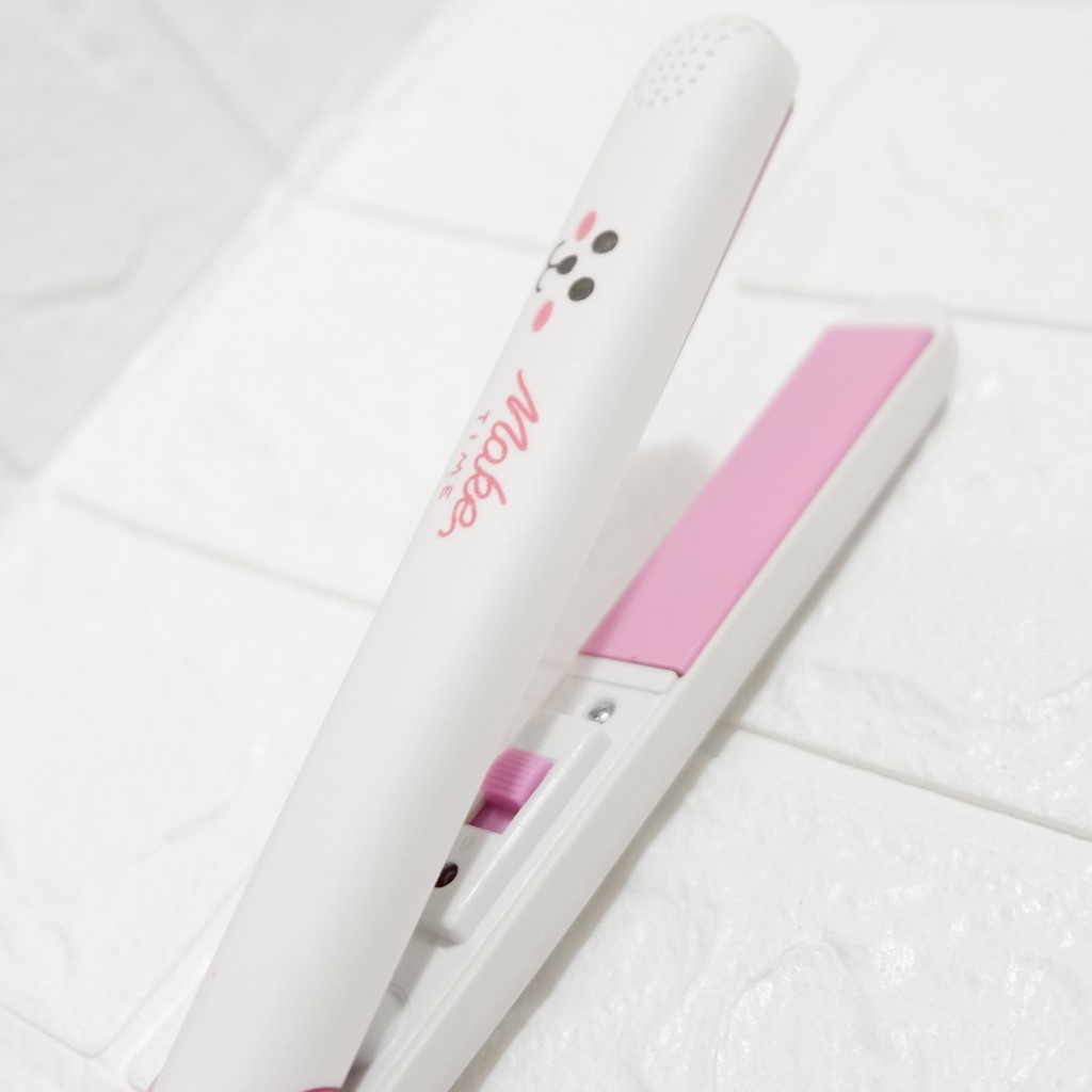 Máy duỗi tóc mini 2 trong 1 nhỏ gọn tiện lợi lên nhiệt cực nhanh cực kỳ đa năng duỗi uốn tóc.