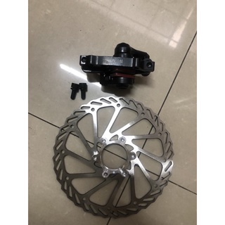bộ phanh , thắng đĩa xe đạp + đĩa ren