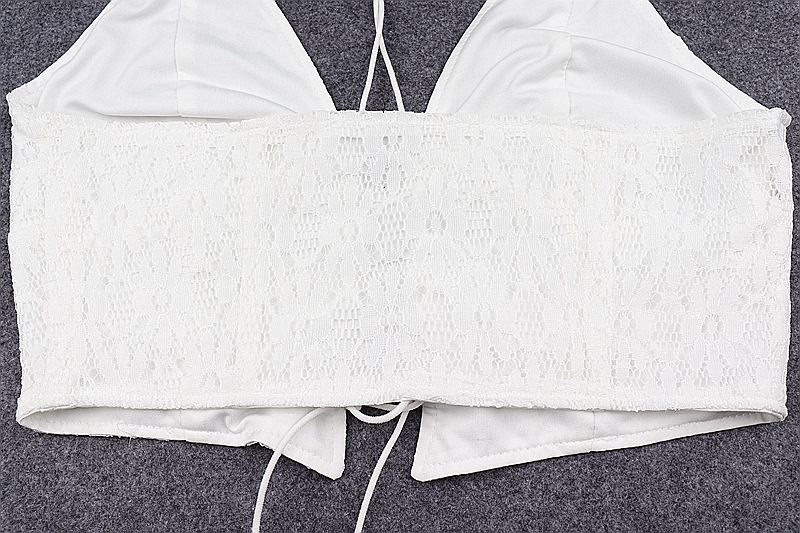 Áo Hai Dây Cổ Chữ V Phối Ren Quyến Rũ Thời Trang Cho Nữ | BigBuy360 - bigbuy360.vn