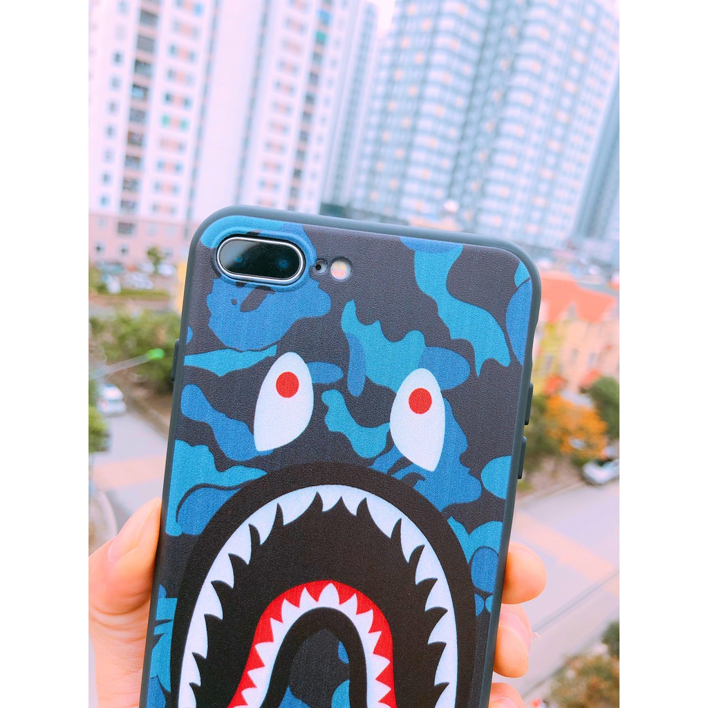 Ốp lưng iphone BAPE mồm rồng (Dẻo) 6/6plus/6s/6s plus/6/7/7plus/8/8plus/x/xs/xs max/11/11 pro/11 promax – Shin Case-a165