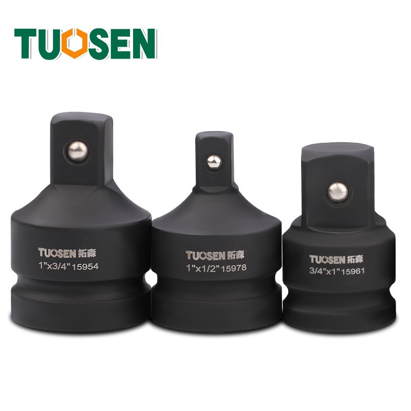 Đầu chuyển đổi khẩu khí nén, đầu tuýp khí nén QUA LẠI giữa 1/2 tới 3/4 và 1inch