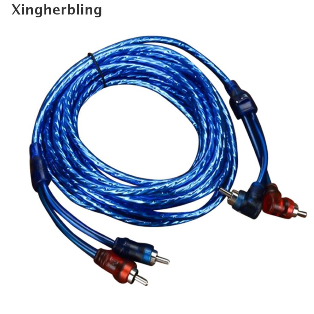 Dây Cáp Âm Thanh Khuếch Đại RCA 4.5M Cho Xe Hơi