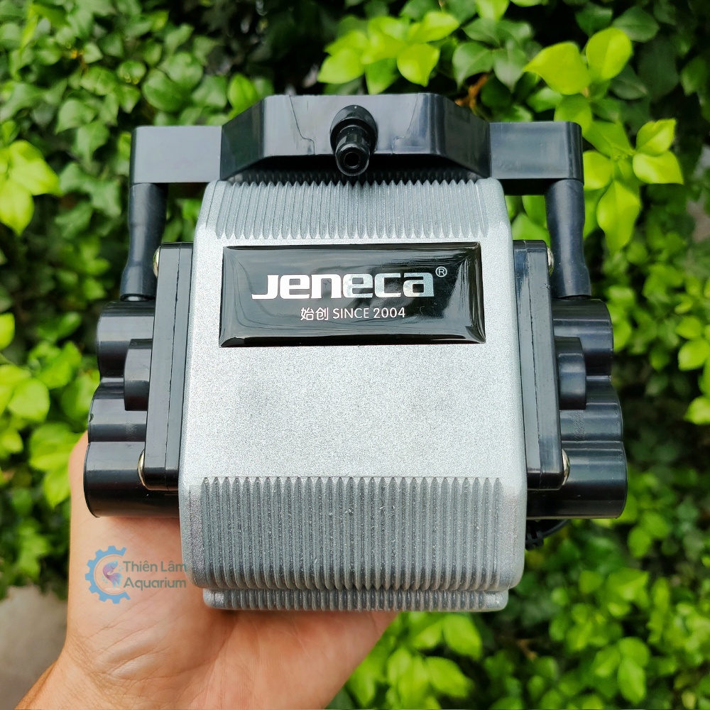 Máy bơm oxy 18w Jeneca DB-68 công nghệ Thái Lan Vỏ Nhôm hoạt động êm ái bền bỉ giá rẻ