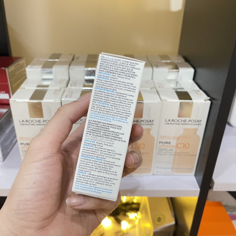Tinh Chất Làm Sáng Da Và Giảm Thâm Nám La Roche-Posay Redermic Pure Vitamin C10 Serum 30ml
