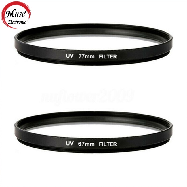 Kính Lọc Uv Kỹ Thuật Số Bảo Vệ Ống Kính Máy Ảnh 55mm / 58mm / 62mm / 67mm / 72mm / 77mm