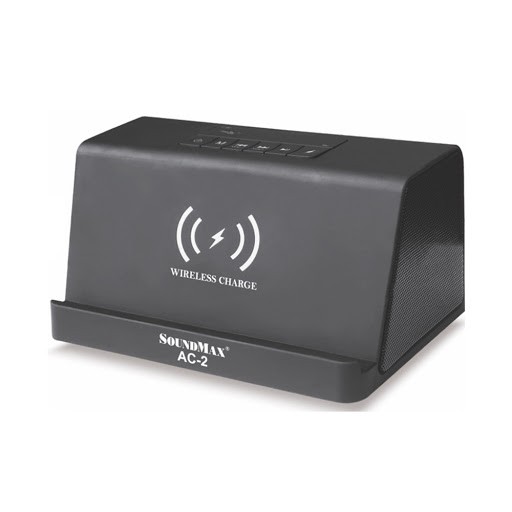 LOA BLUETOOTH TÍCH HỢP SẠC KHÔNG DÂY SOUNDMAX AC-2