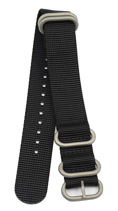 Dây Đeo Đồng Hồ Bằng Nylon Dày G10 18mm 19mm 20mm 21mm 22mm 23mm 24mm Chuyên Dụng
