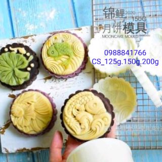 Khuôn trung thu Cá Sóng 125g
