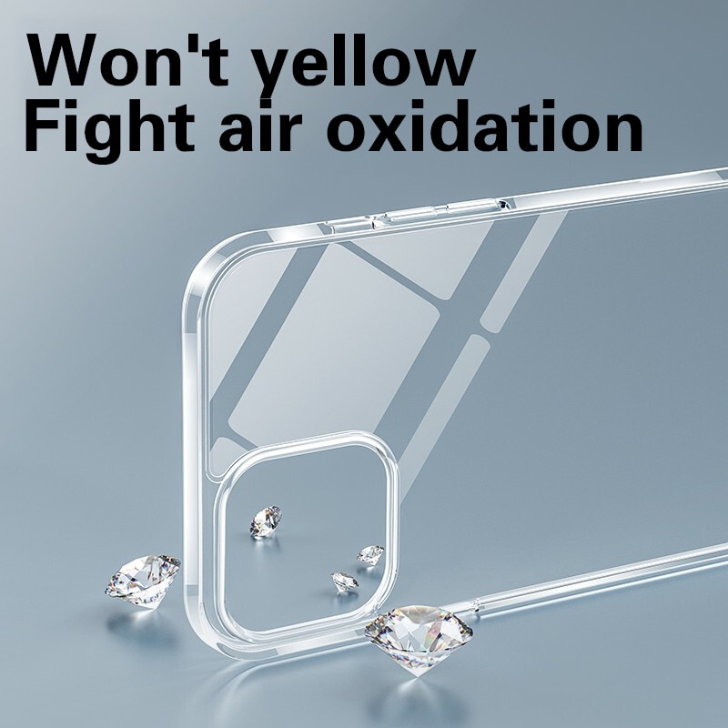 Ốp điện thoại TPU mềm siêu mỏng chống rơi thích hợp cho iPhone 13/13 mini/13 Pro/13 Pro Max