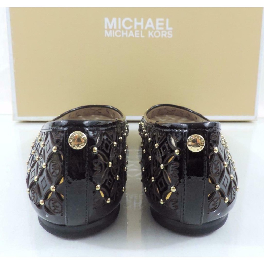 [CLEARANCE 600K size 36 - nhập mã PUMI800] - Giày Authentic Michael Kors Gabriella Ballet Black