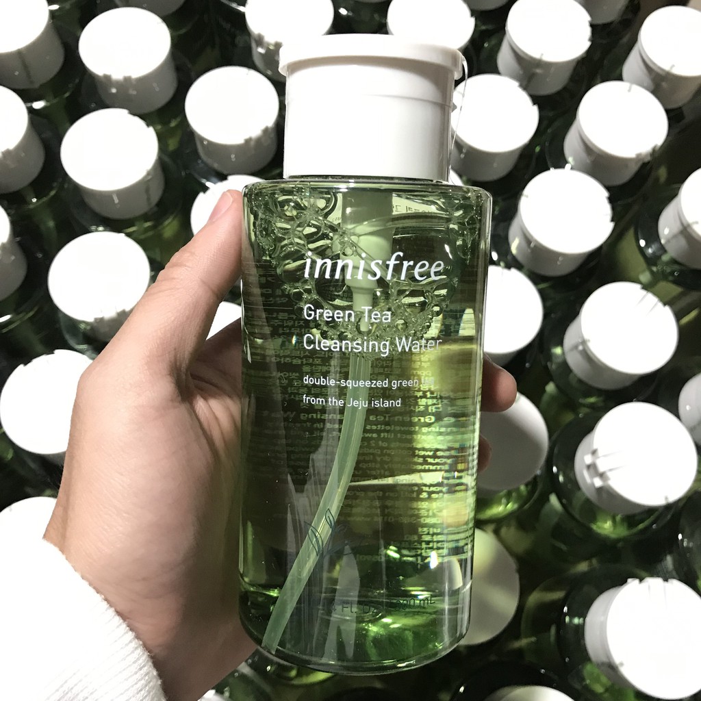 Nước Tẩy Trang Trà Xanh – Innisfree Green Tea Cleansing Water (Mẫu mới 2019) MP100