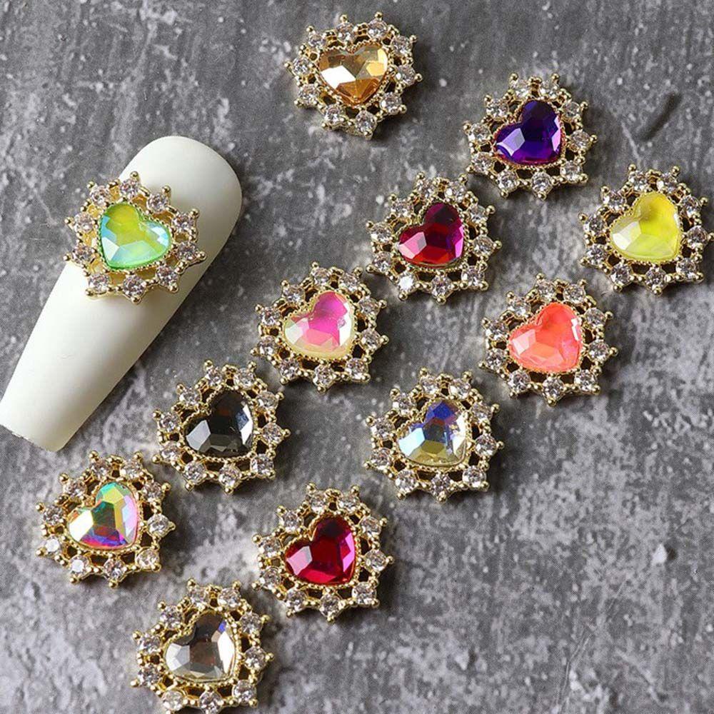 OCEANMAP Phụ Kiện Trang Trí Móng Tay DIY Hình Kẹo Sang Trọng Phong Cách Nhật Bản