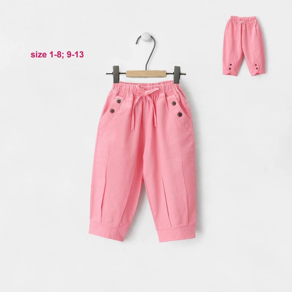 QUẦN LINEN DÀI LAI KẾT 2 NÚT