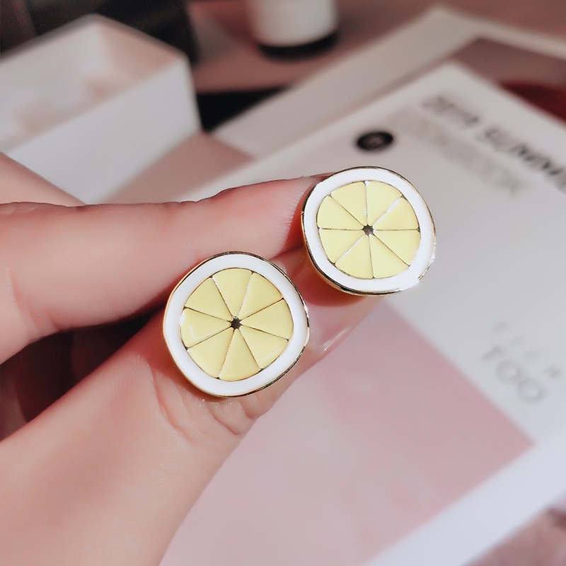 [Jiudolan] Bông Tai Hình Trái Bơ Dễ Phối Đồ Dành Cho Nữ