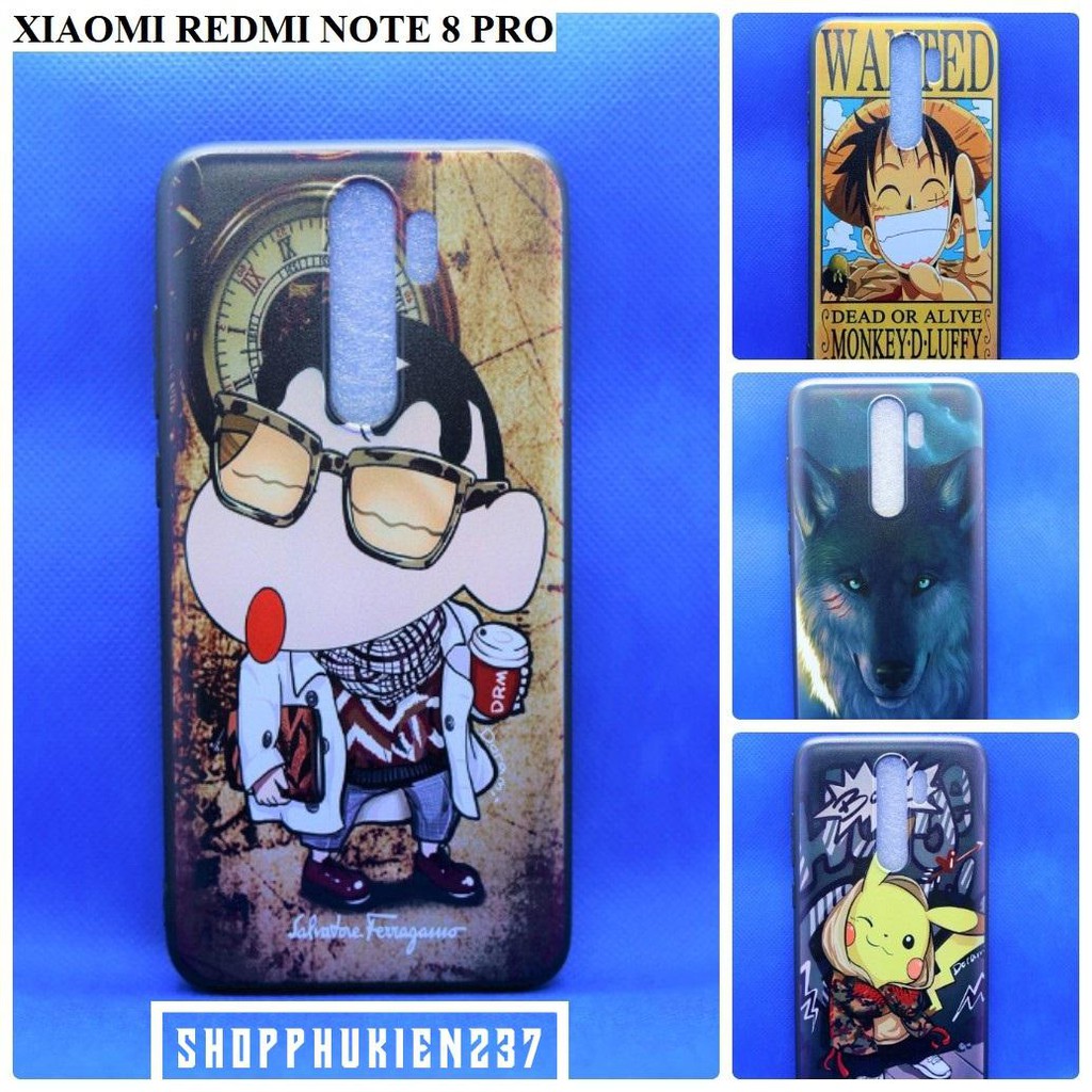Ốp Lưng Xiaomi Redmi Note 8 Pro Ốp Dẻo Hình Cao Cấp