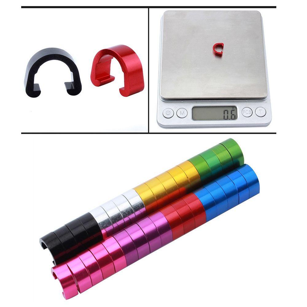 Set 5 / 10 Móc Khóa Dây Phanh 8 Màu Hình Chữ C