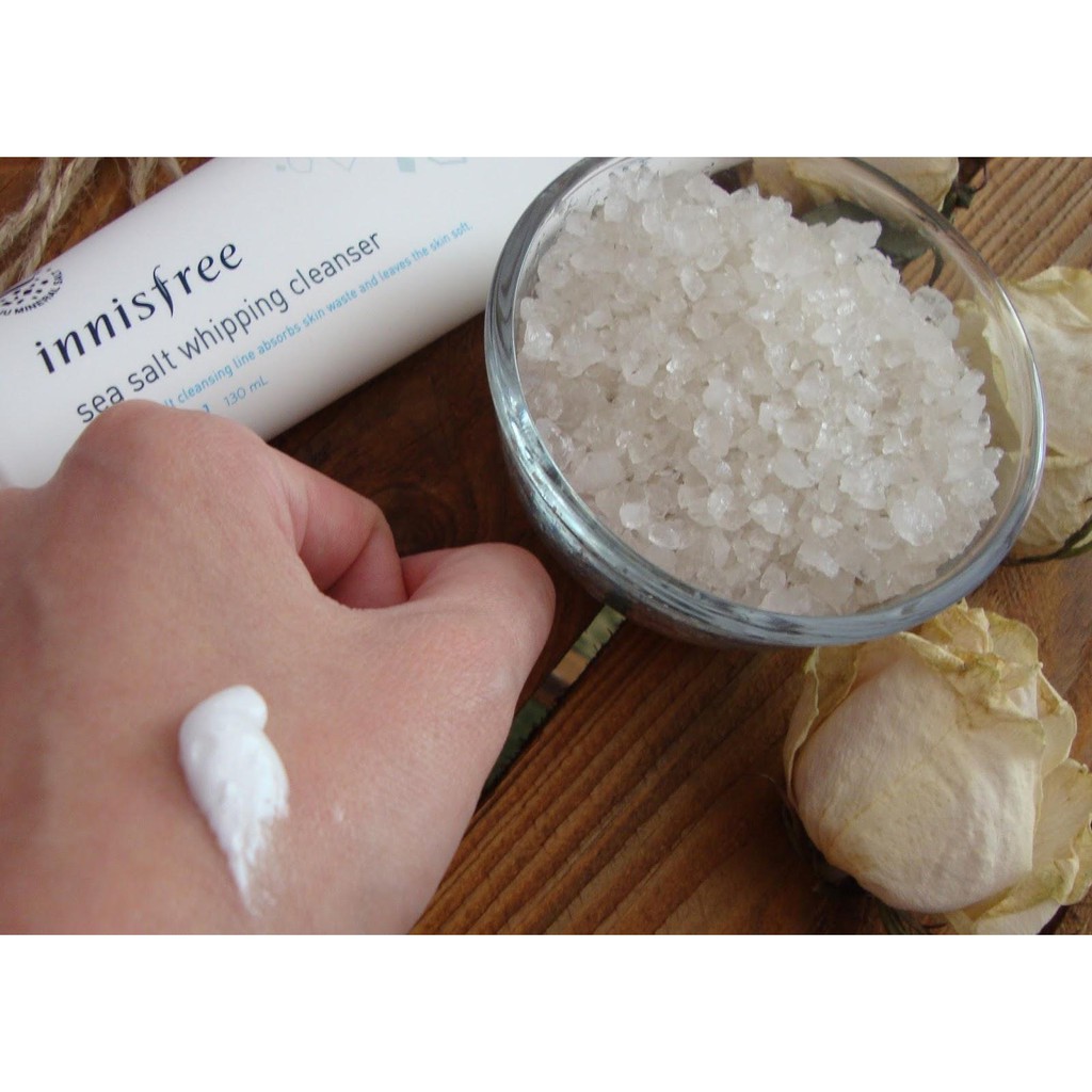 Sữa Rửa Mặt Sea Salt Whipping Cleanser Innisfree (130ml)