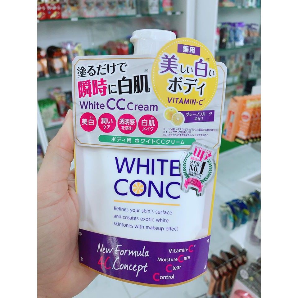 Sữa Dưỡng Thể Trắng Da, Chống Nắng White Conc CC Cream [dangtruongtruongdan]