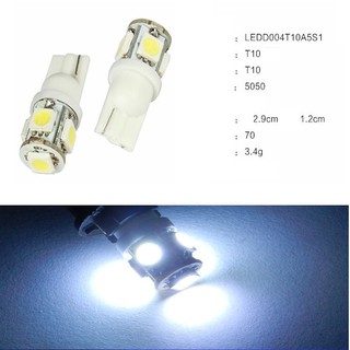 1 Cặp led T10 5 nhân