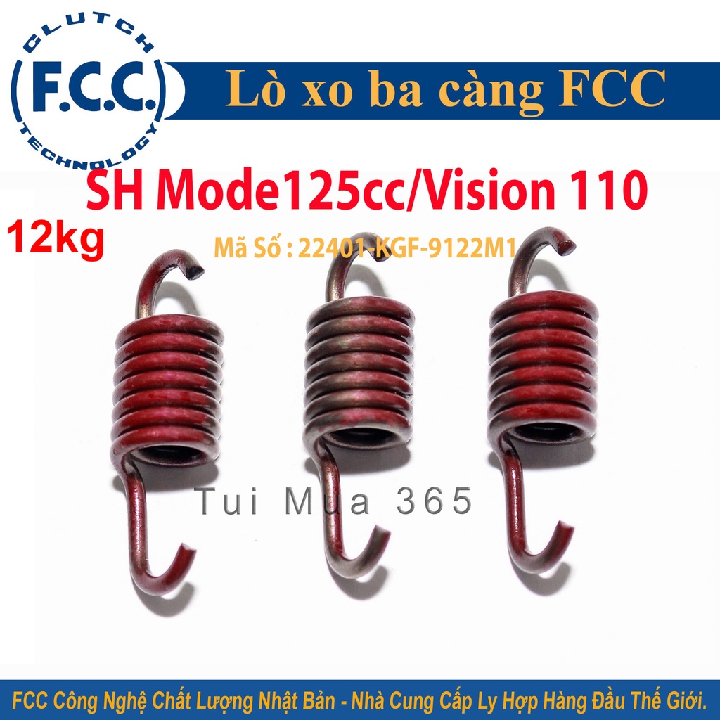 LÒ XO 3 CÀNG FCC 8 KGF/ 10KGF/ 11KGF /12KGF /13KGF