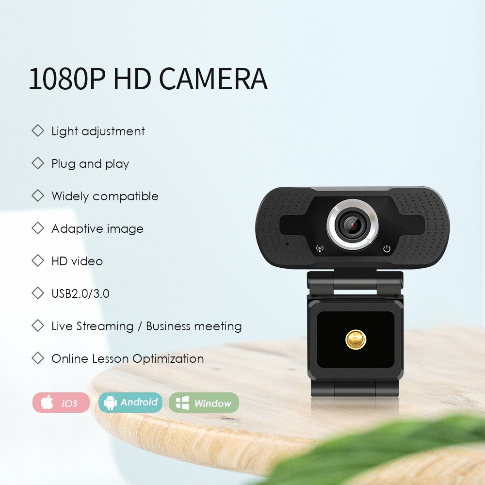 Webcam máy tính, có Micro Yosee, Bảo hành 1 ĐỔI 1, Full HD 1080P Siêu nét I Webcam Laptop, Webcam PC, WC học online | WebRaoVat - webraovat.net.vn