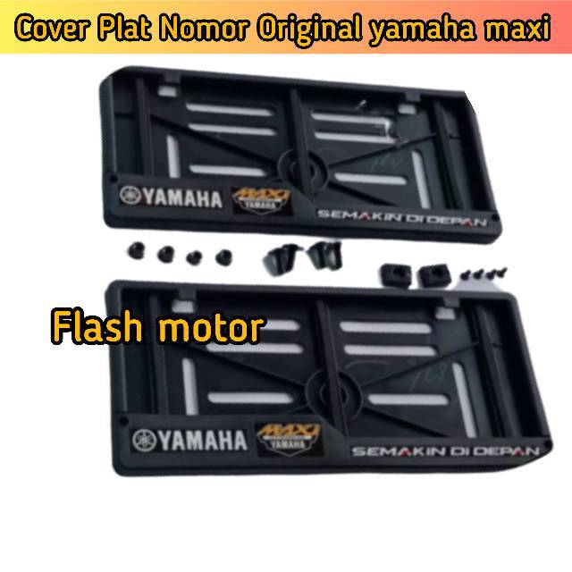 Bộ Nắp Đậy Biển Số Xe Mô Tô Yamaha Maxi - 1