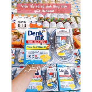 Viên tẩy lồng giặt Denkmit 60 viên