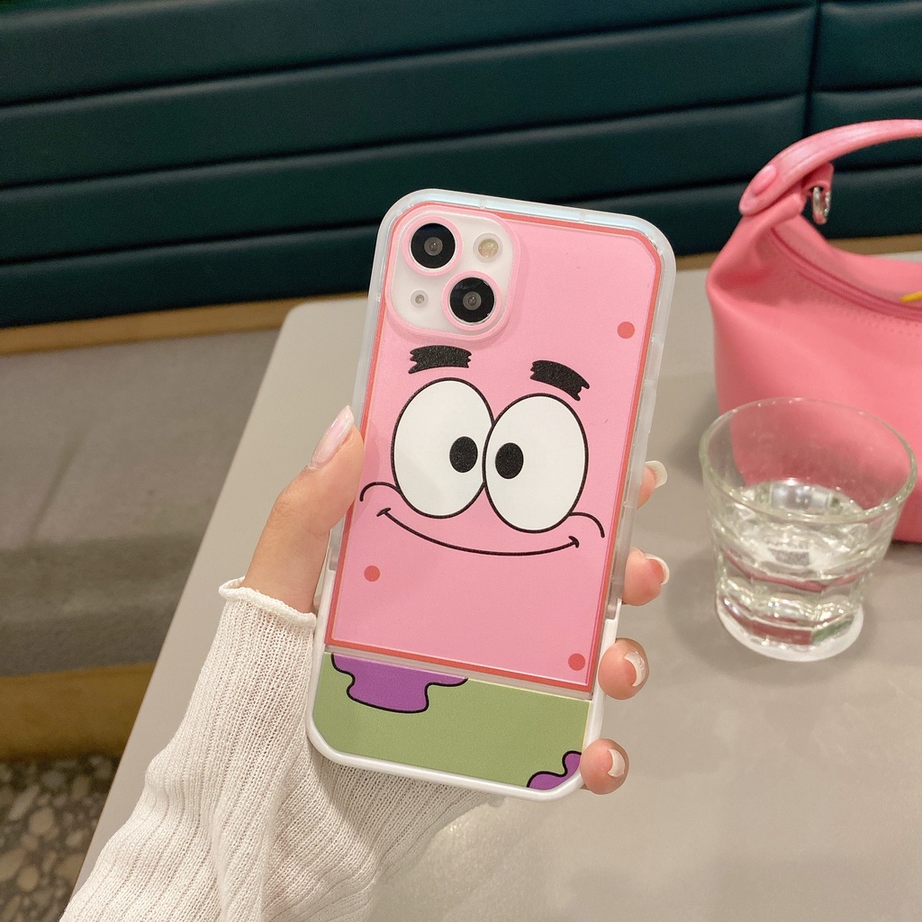 Ốp Điện Thoại Chống Sốc in Hình Spongebob Cho iPhone 7 plus X xs max xr Apple 11 pro max Pie Daxing 12 pro max 13 pro max Hoạt Hình