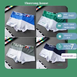 Quần lót nam kháng khuẩn khử mùi, sịp xì đùi cotton cao cấp sexy M02