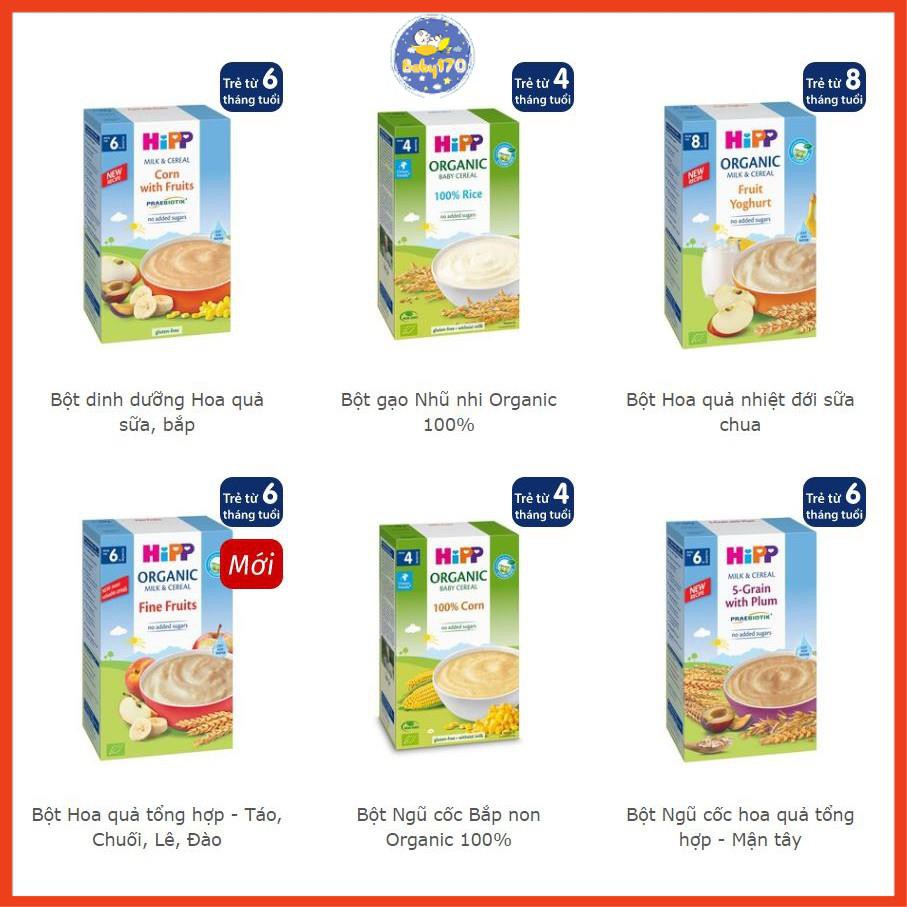  Bột ăn dặm HiPP 250g - Đủ vị