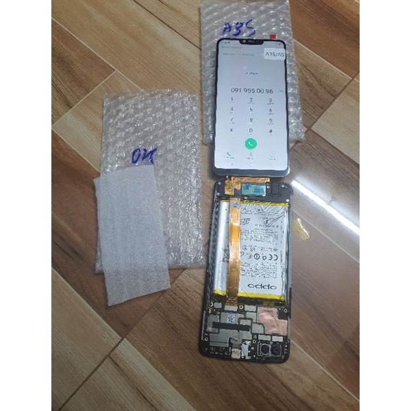 Màn hình oppo A3s A5 A12E Realme 2 realme c1 zin test ok có đổ keo ic