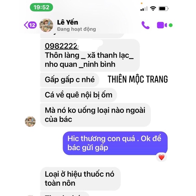 Siro ho - quất - húng - chanh handmade Thiên Mộc Trang