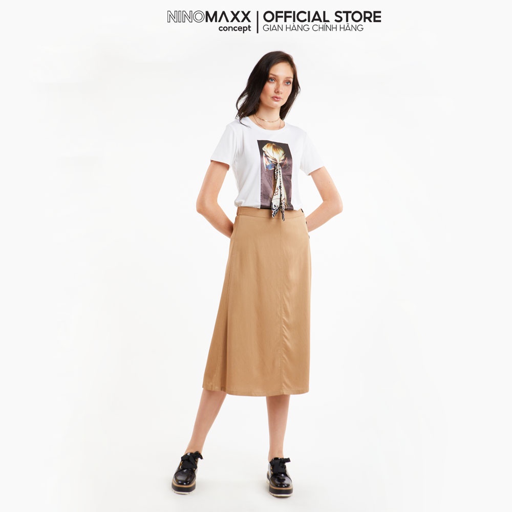 N&amp;M Váy Linen thời trang Nữ Midi 2002093