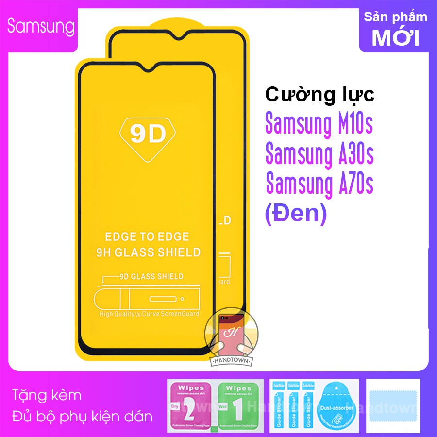 Cường Lực 9D Cho Samsung Galaxy M10s / A30s / A70s Full Keo Thế Hệ Mới