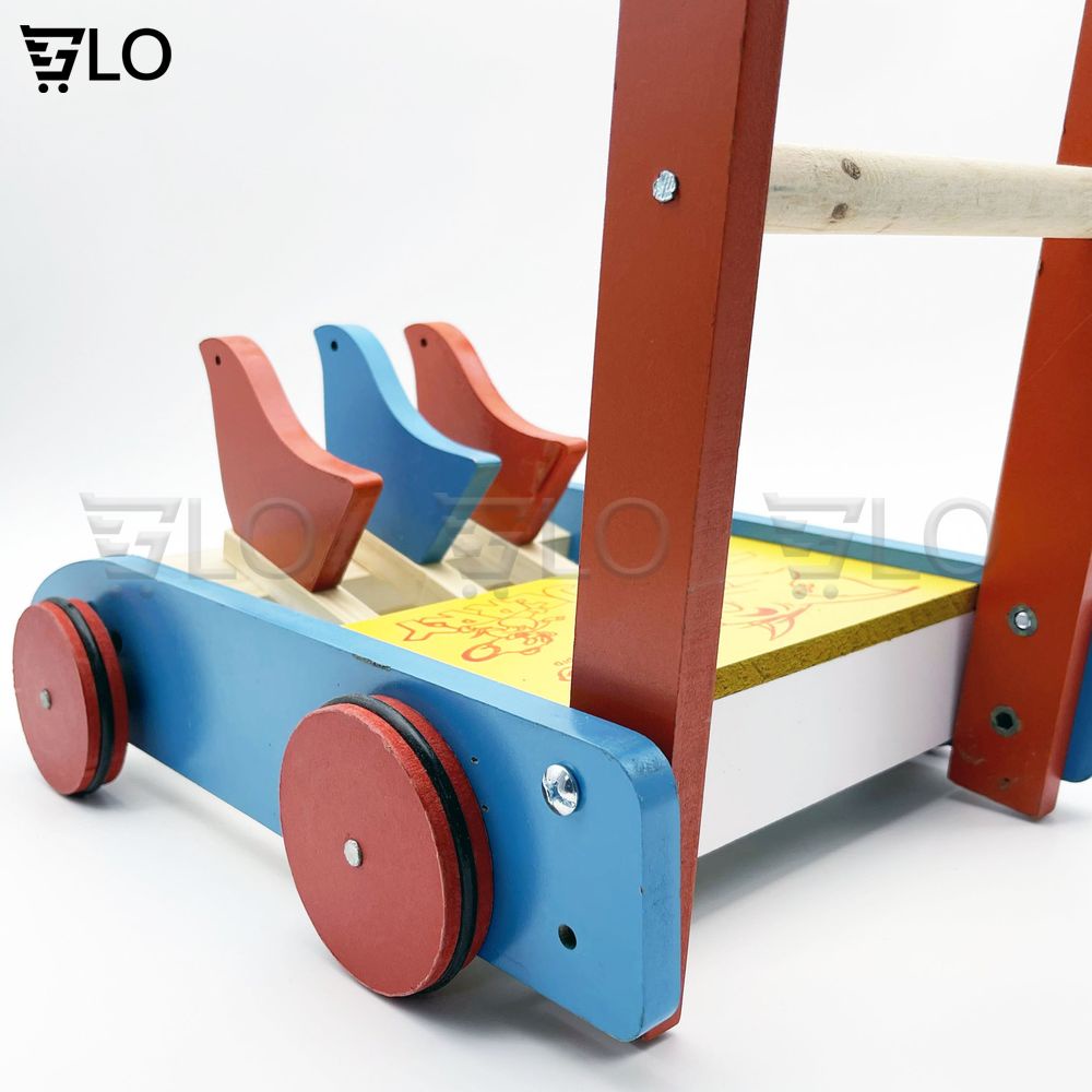 [Hỏa Tốc HCM] Xe Gỗ Tập Đi Hình Con Gà Kêu Lóc Cóc Cho Bé Yêu
