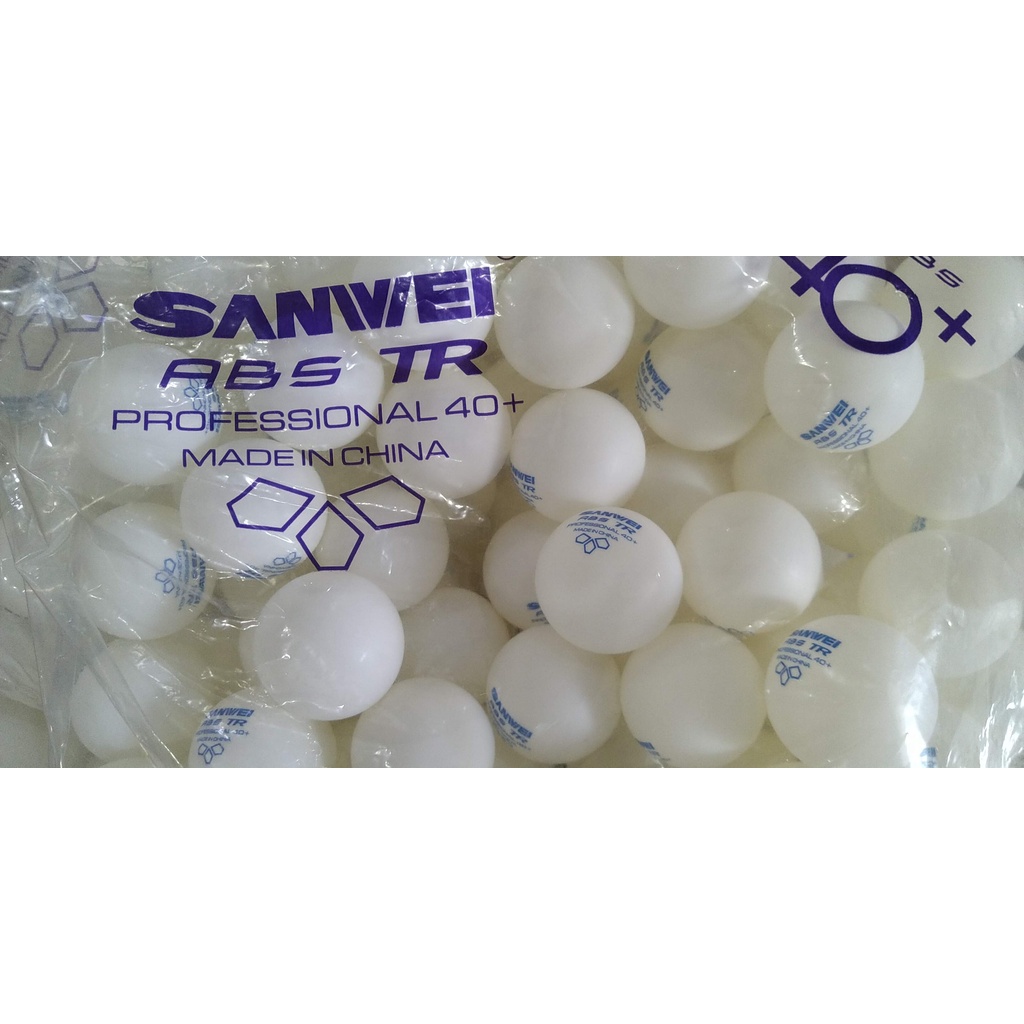 quả bóng bàn Sanwei ABS TR 40+[bán lẻ quả]