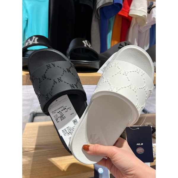 Dép MLB Diamond logo NY chìm chính hãng mẫu mới